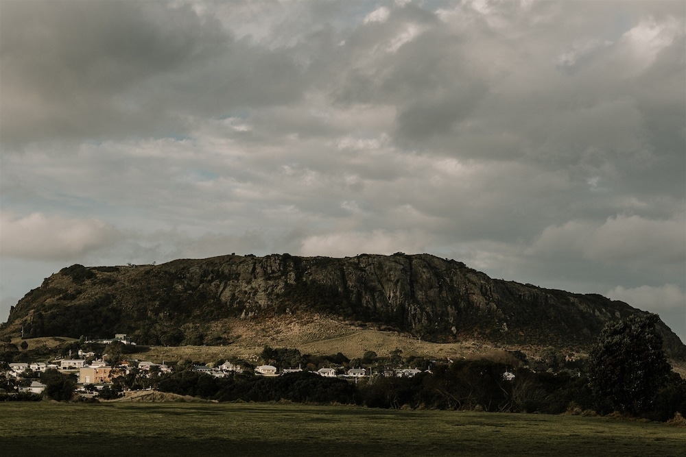 숙박 시설에서 보는 주변 전망