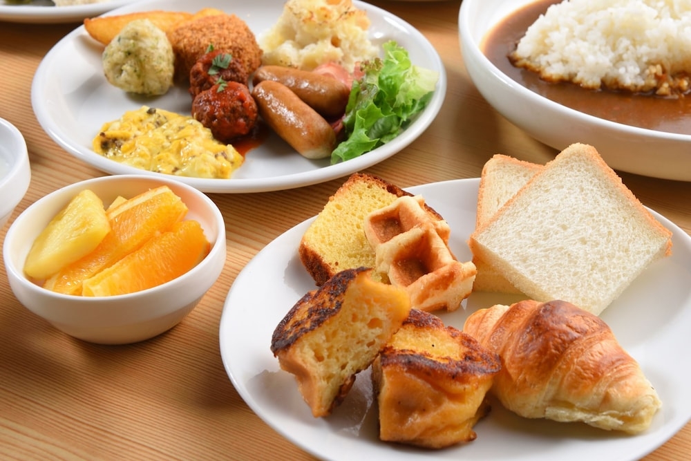 뷔페 아침 식사