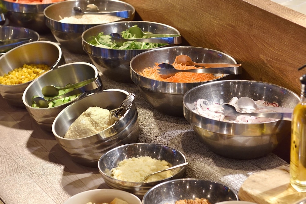 뷔페 아침 식사