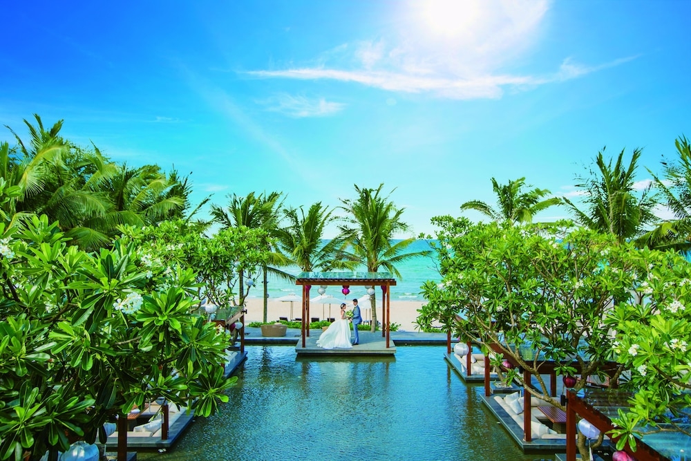 야외 결혼식 공간