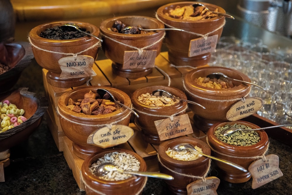 뷔페 아침 식사