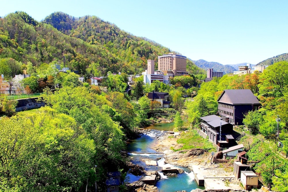숙박 시설에서 보는 주변 전망