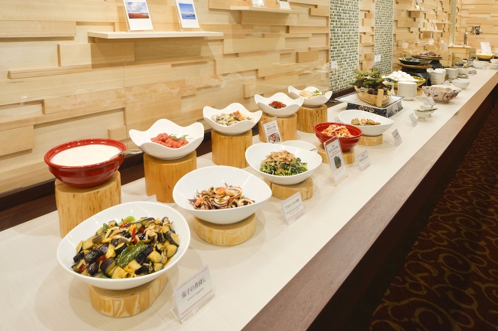 뷔페 아침 식사