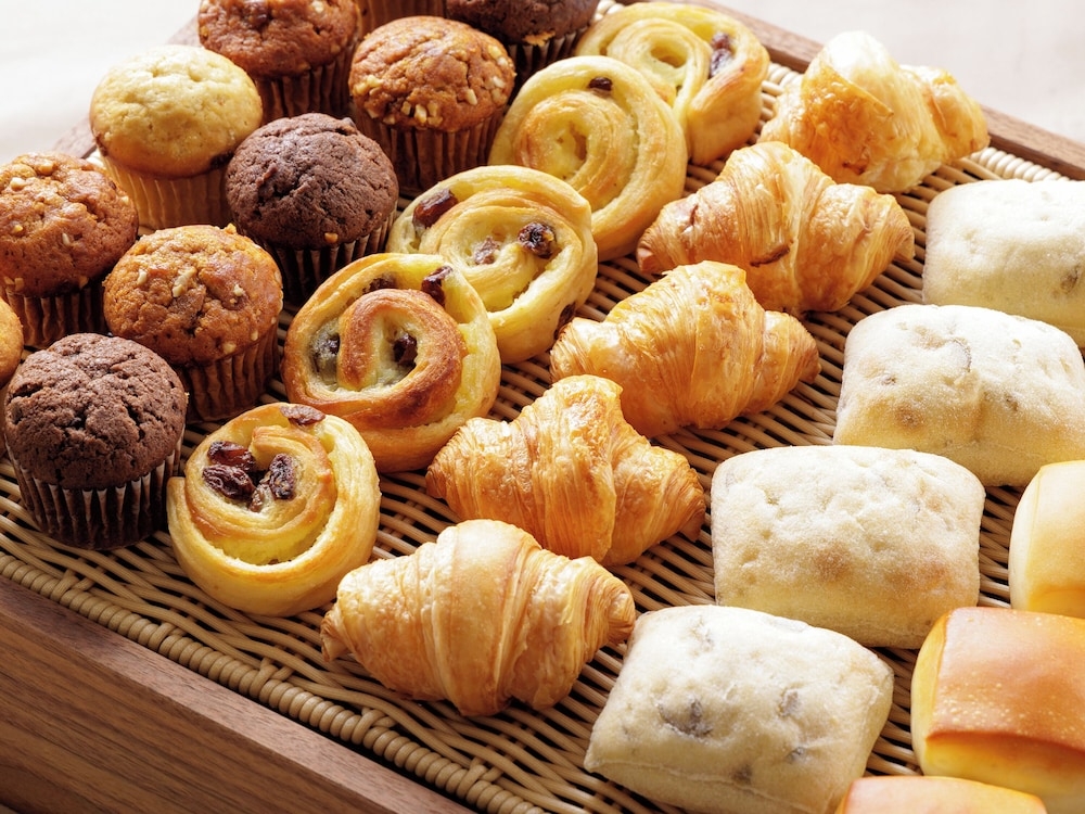 뷔페 아침 식사