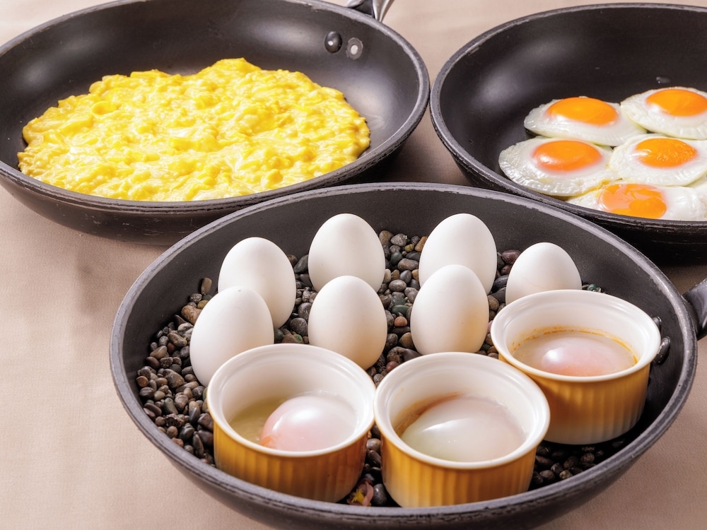 뷔페 아침 식사