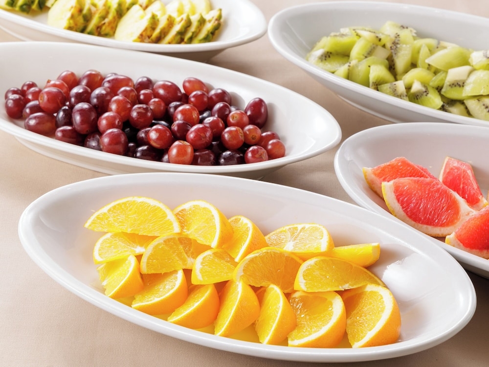 뷔페 아침 식사