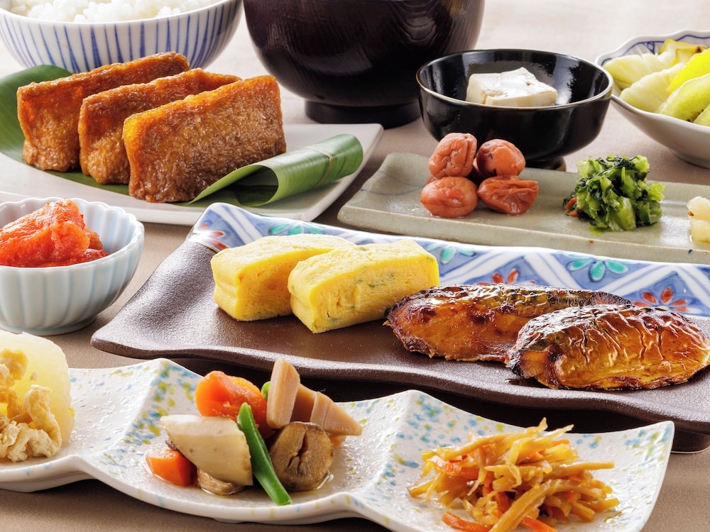 뷔페 아침 식사