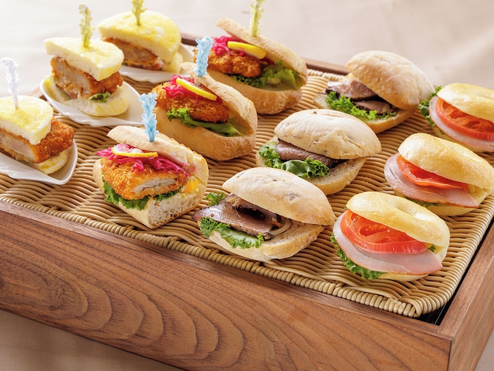 뷔페 아침 식사