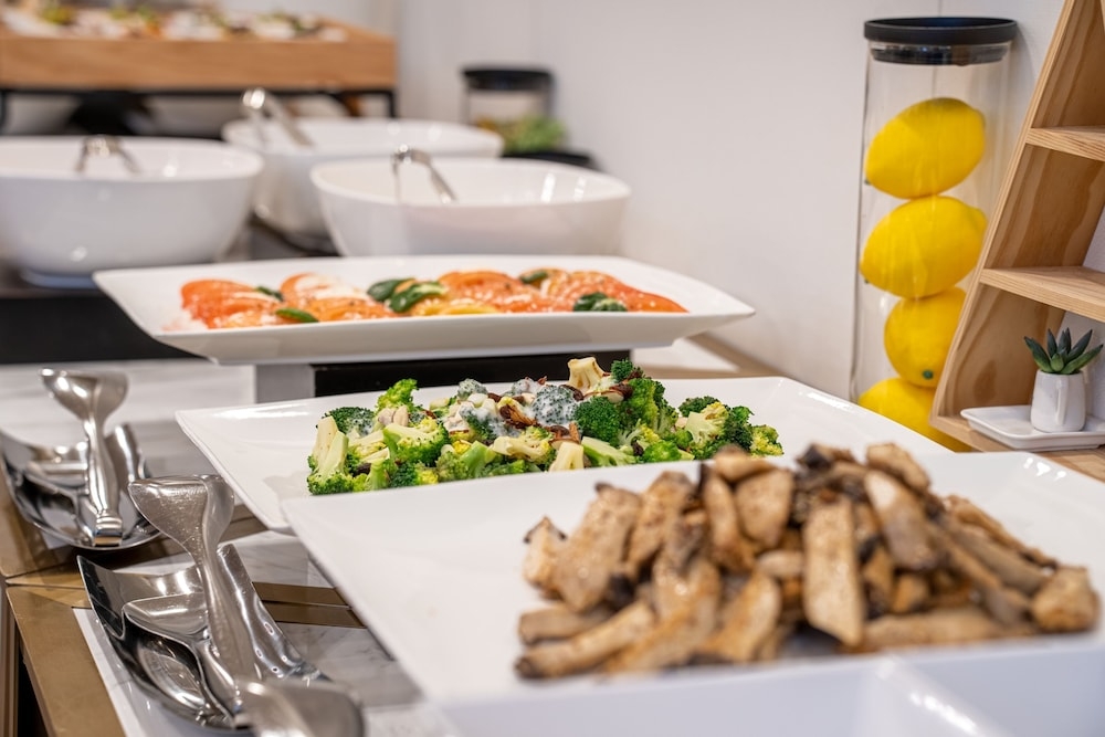 뷔페 아침 식사