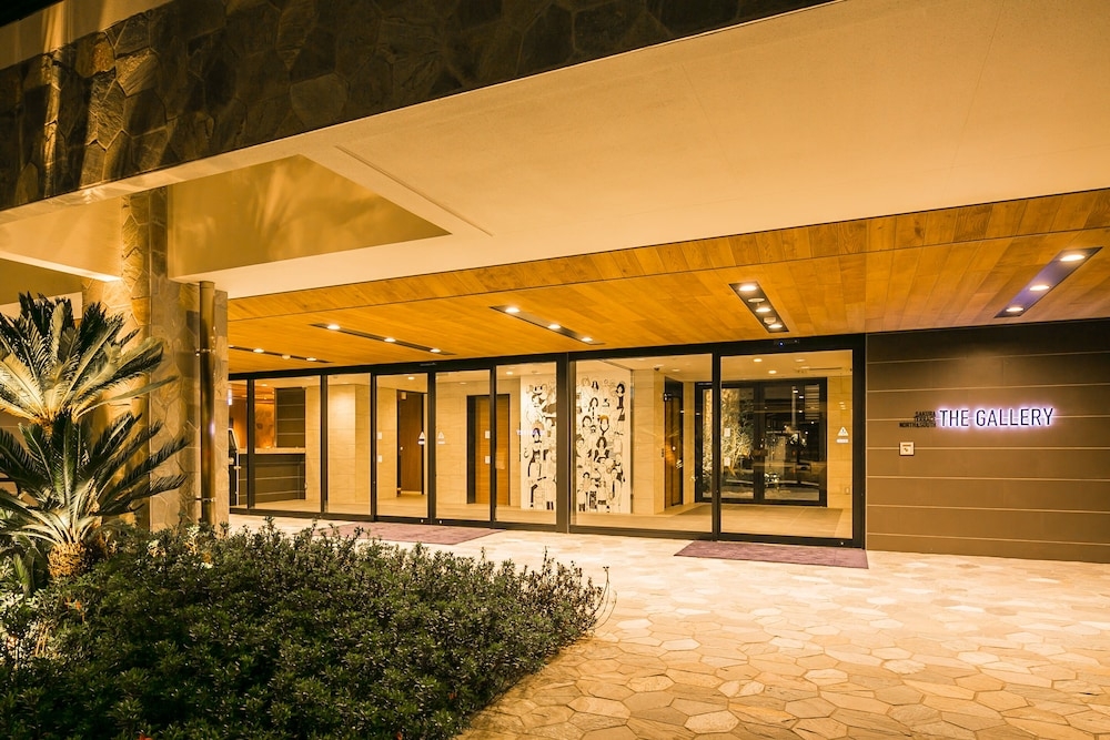 숙박 시설 입구