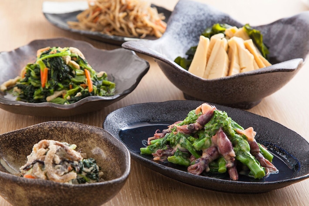 뷔페 아침 식사