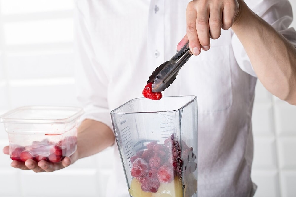 뷔페 아침 식사