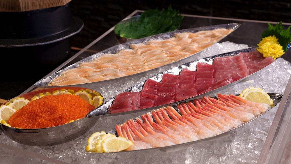 뷔페 아침 식사