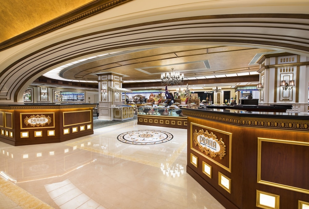 뷔페 아침 식사