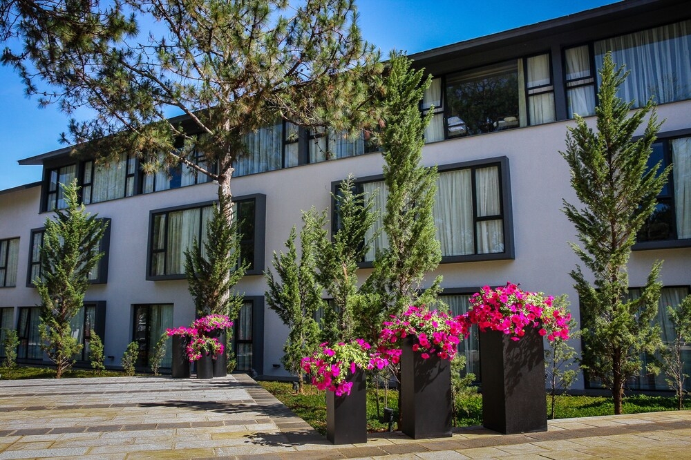 숙박 시설 구내