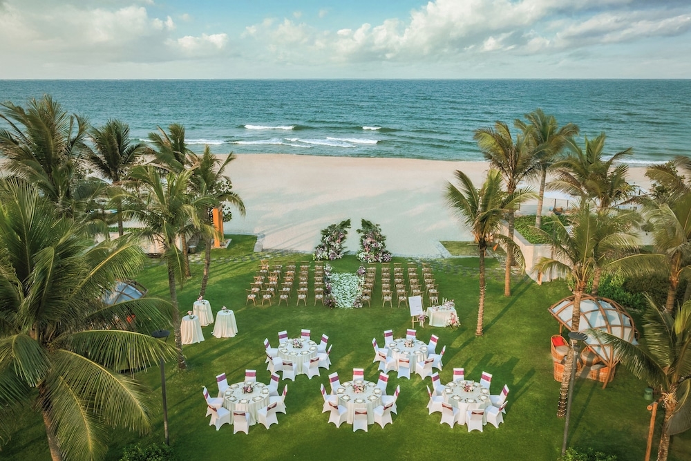 야외 결혼식 공간