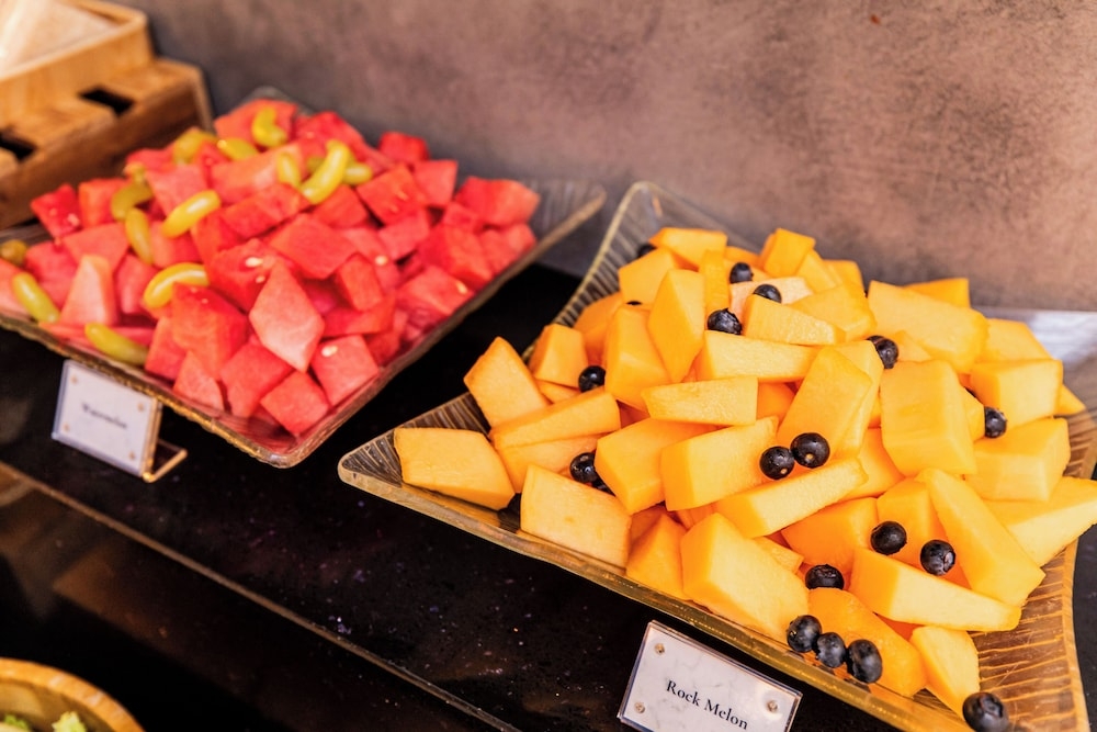 뷔페 아침 식사