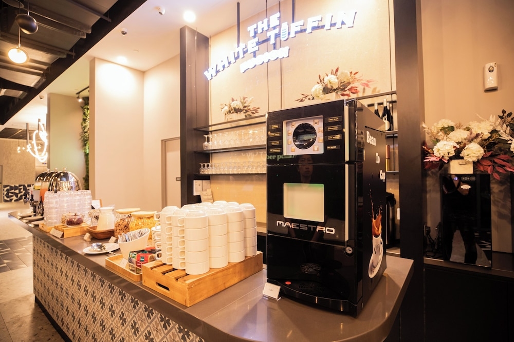 뷔페 아침 식사