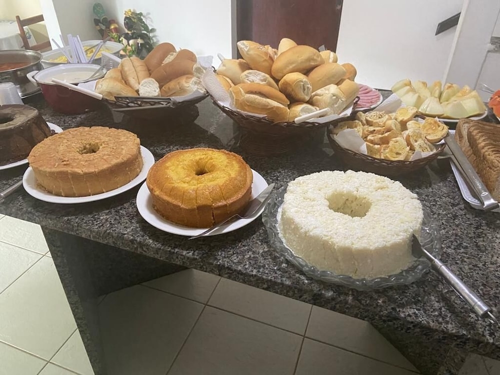 뷔페 아침 식사