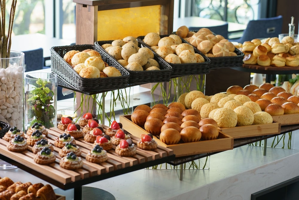 뷔페 아침 식사