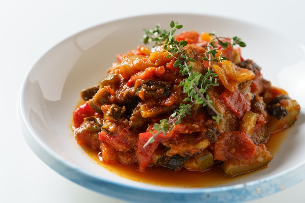 뷔페 아침 식사