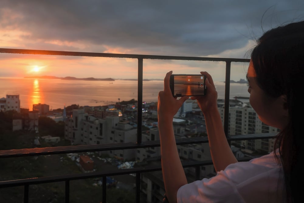 객실에서 보이는 전망