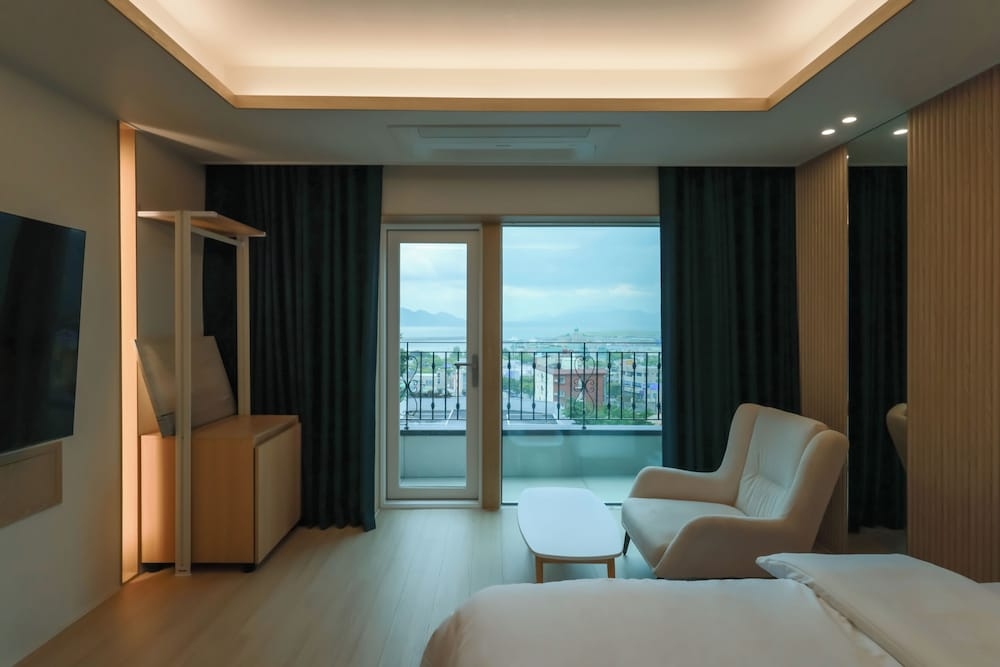 객실에서 보이는 전망