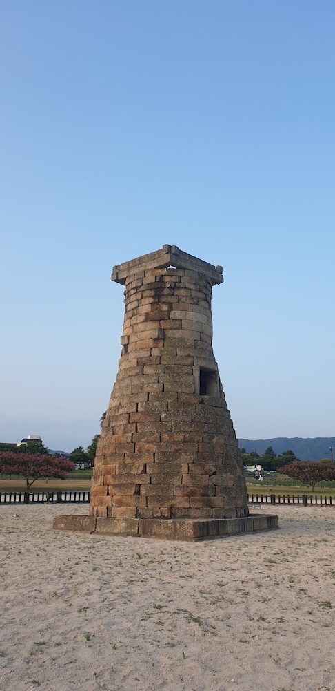 숙박 시설에서 보는 주변 전망