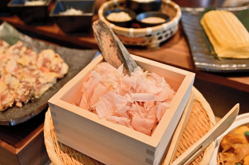 뷔페 아침 식사