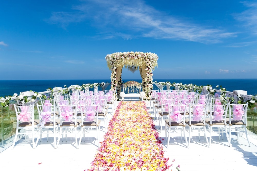 야외 결혼식 공간