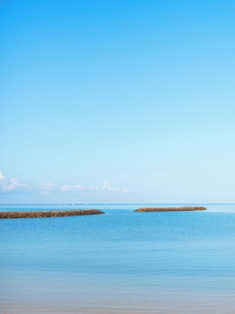 숙박 시설에서 보는 주변 전망