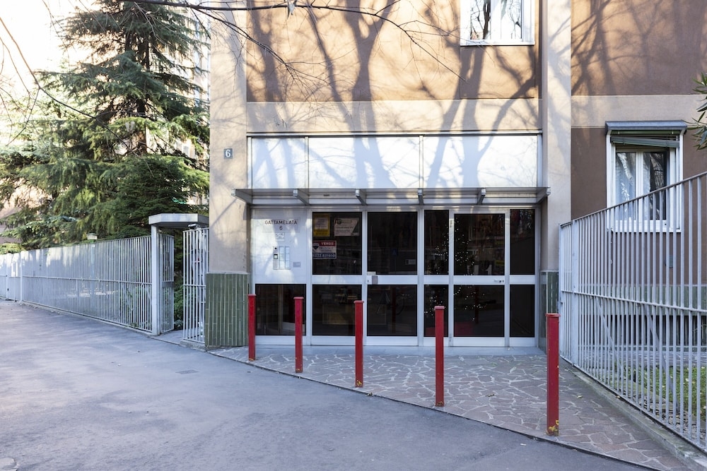 숙박 시설 입구