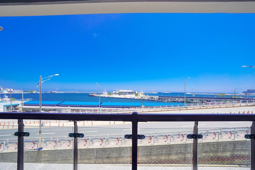 숙박 시설에서 보는 주변 전망