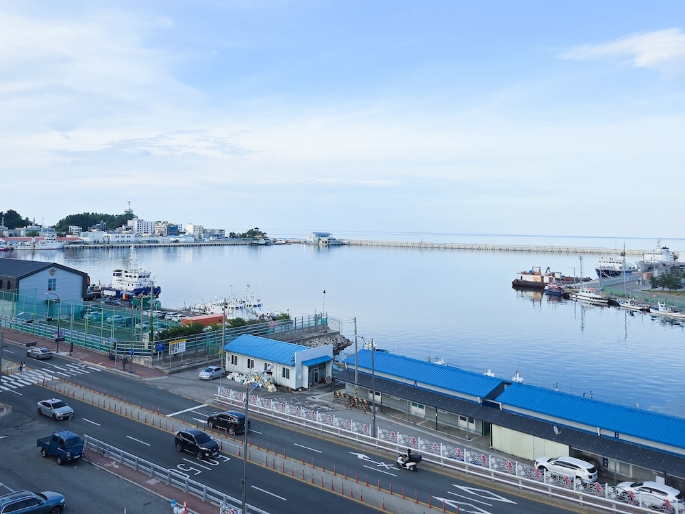 숙박 시설에서 보는 주변 전망