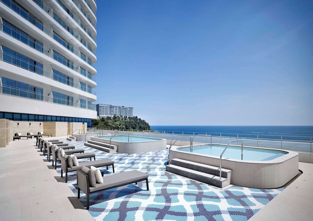 야외 스파 욕조