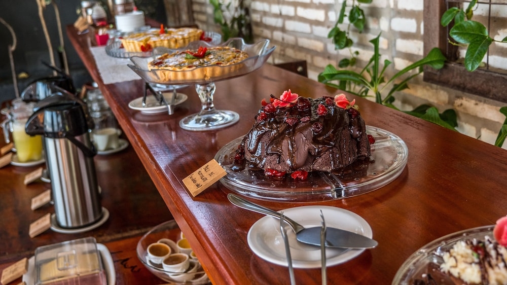 뷔페 아침 식사