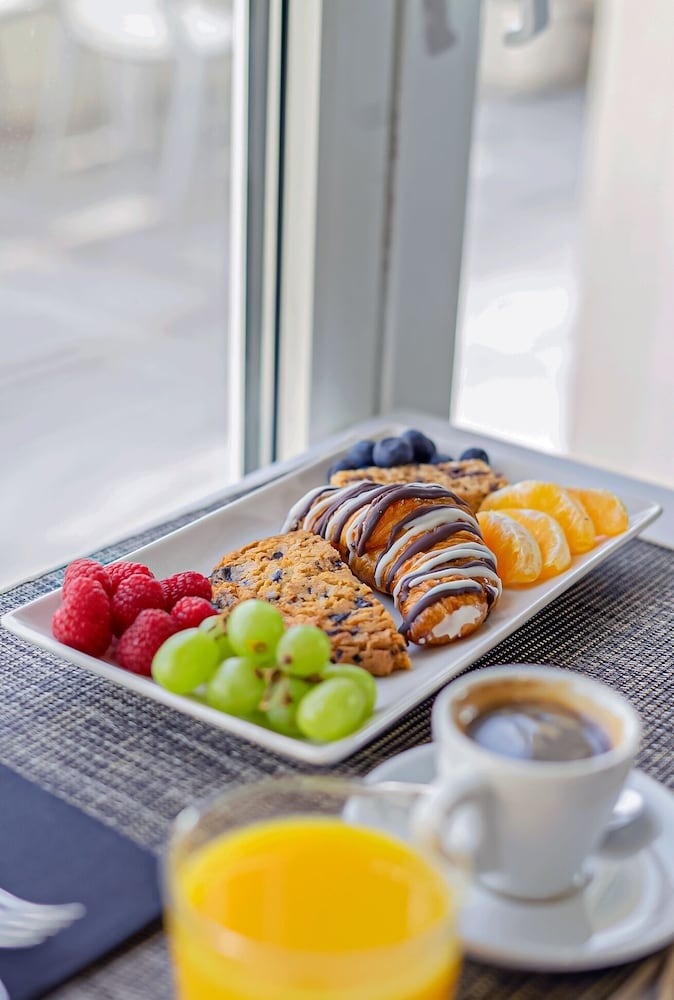 뷔페 아침 식사