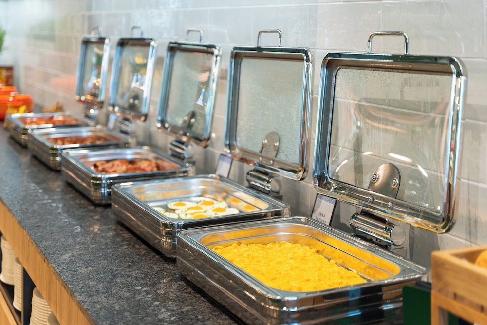 뷔페 아침 식사