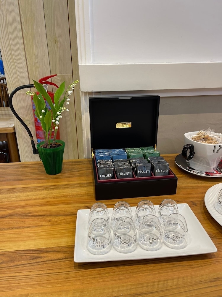 뷔페 아침 식사