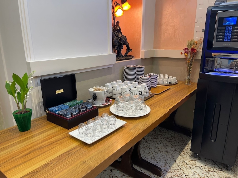 뷔페 아침 식사