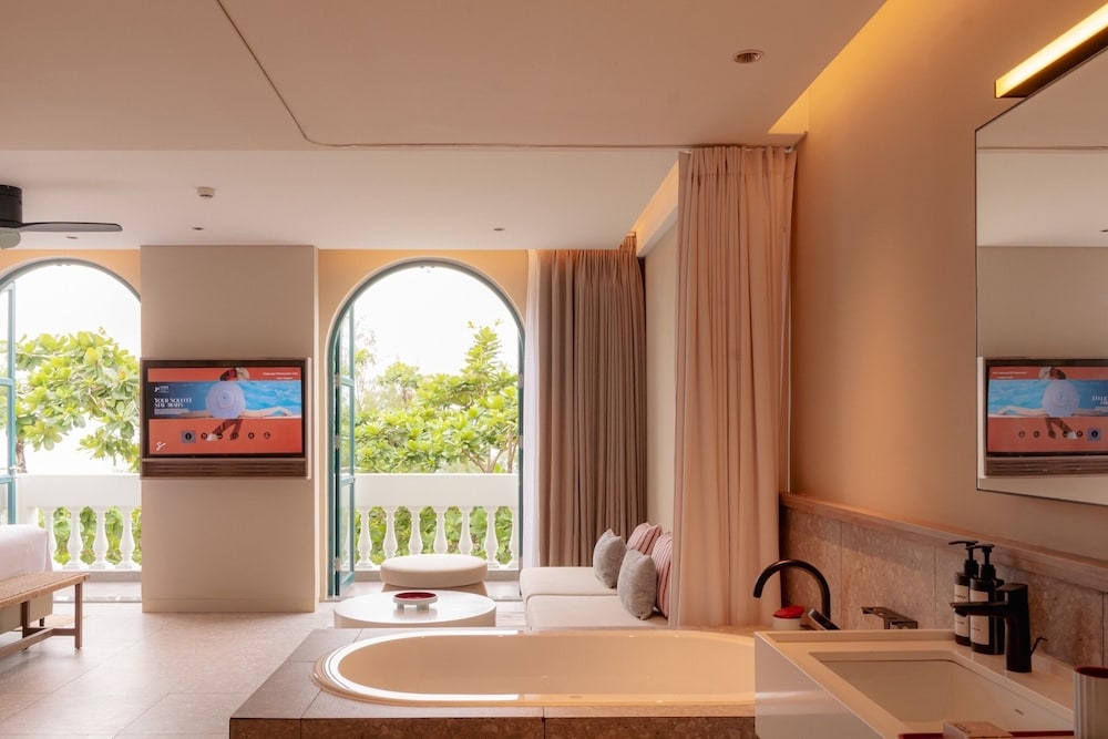 객실에서 보이는 전망