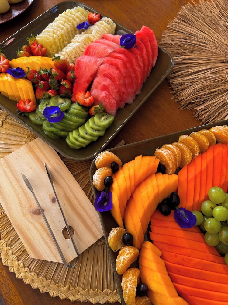 뷔페 아침 식사