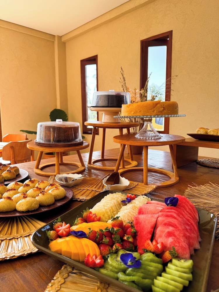 뷔페 아침 식사