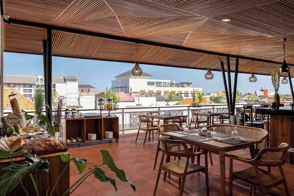 뷔페 아침 식사