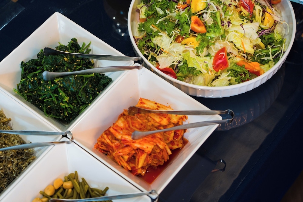 뷔페 아침 식사