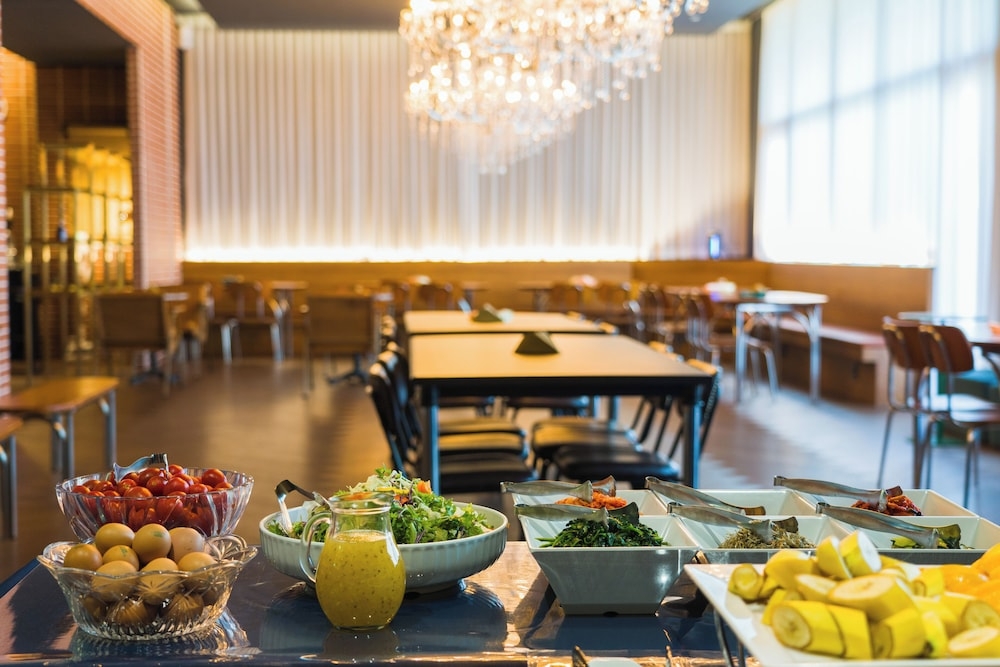 뷔페 아침 식사