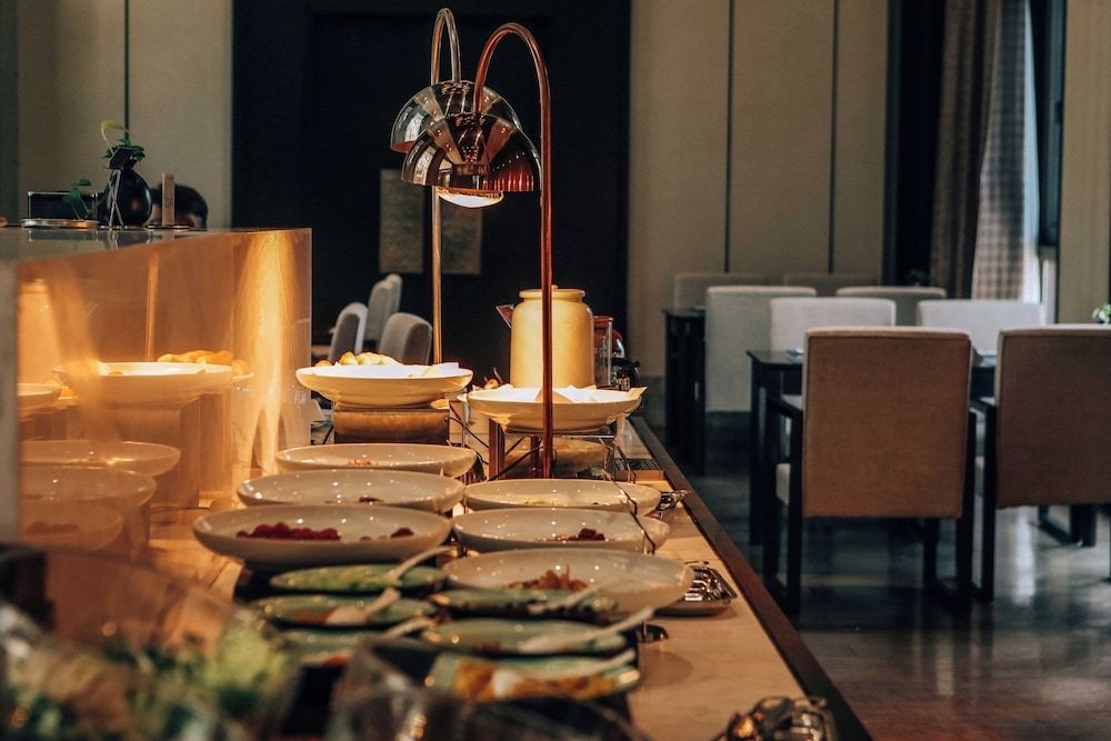 뷔페 아침 식사