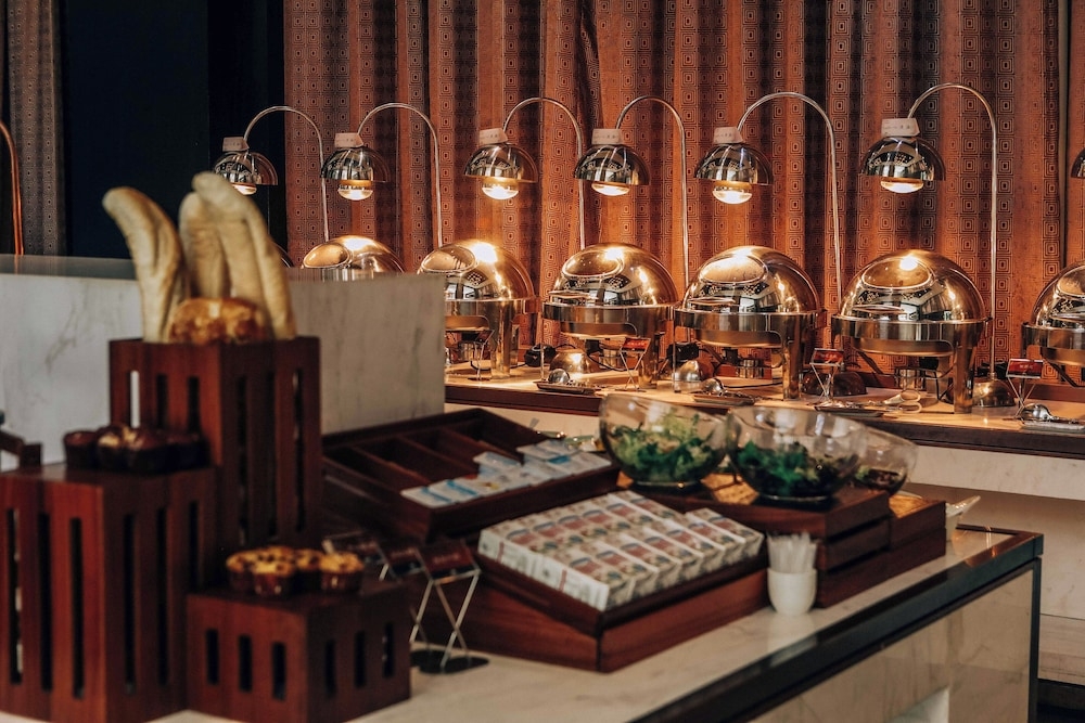 뷔페 아침 식사