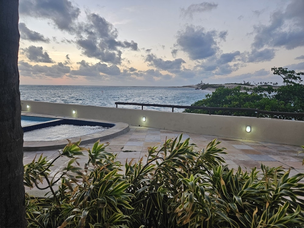 숙박 시설에서 보는 주변 전망