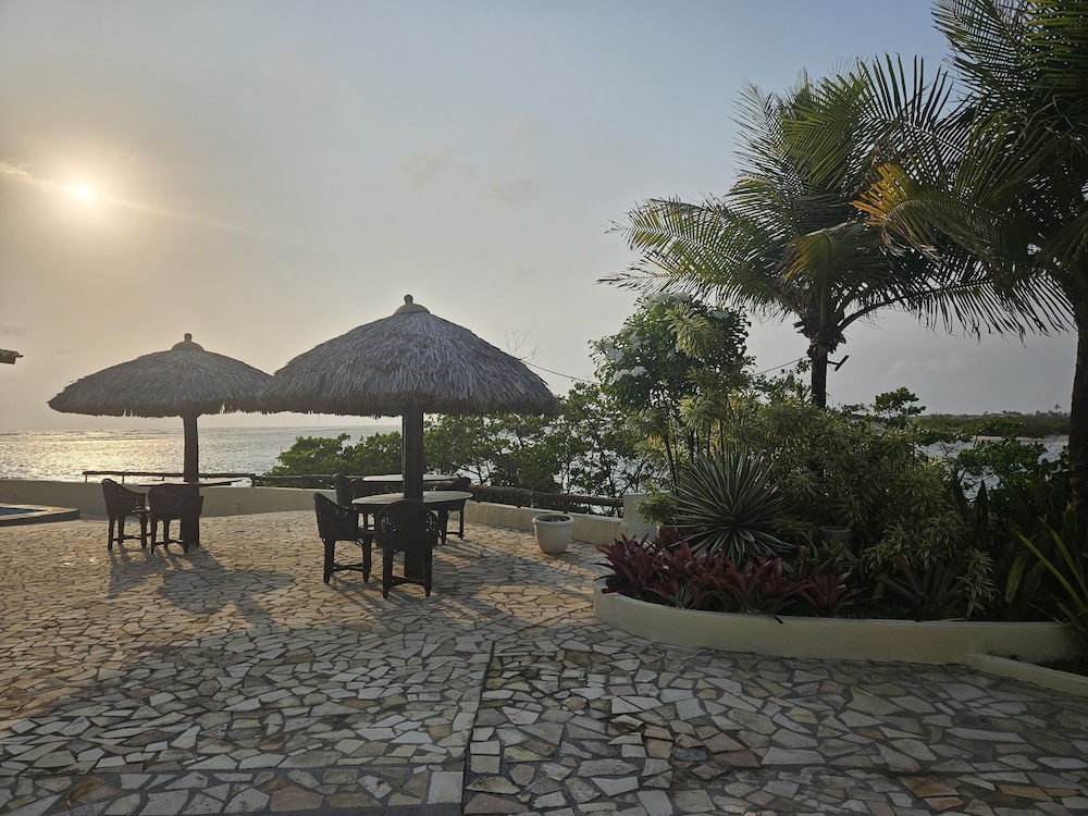 숙박 시설에서 보는 주변 전망